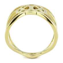 Load image into Gallery viewer, TK3639 - IP Gold(Ion Plating) Stainless Steel Ring with No Stone