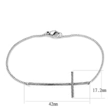 Load image into Gallery viewer, TK3667 - High polished (no plating) Stainless Steel Bracelet with No Stone