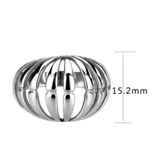 Load image into Gallery viewer, TK3732 High polished Stainless Steel Ring with NoStone in No Stone