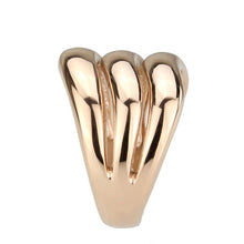 Load image into Gallery viewer, TK3799 - IP Rose Gold(Ion Plating) Stainless Steel Ring with NoStone in No Stone