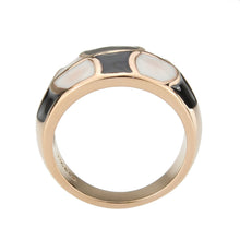 Load image into Gallery viewer, TK3827 - IP Rose Gold(Ion Plating) Stainless Steel Ring with NoStone in No Stone