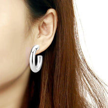 Load image into Gallery viewer, TK3844 - High Polished Minimalist Stainless Steel Earrings