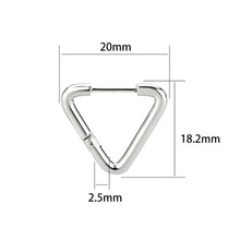 Load image into Gallery viewer, TK3847 - High Polished Minimalist Stainless Steel Earrings