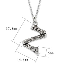 Load image into Gallery viewer, TK3853Z High Polished Stainless Steel Chain Initial Pendant - Letter Z