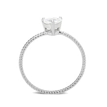 Load image into Gallery viewer, TK3859 - IP Gold(Ion Plating) Stainless Steel Ring with AAA Grade CZ in Clear