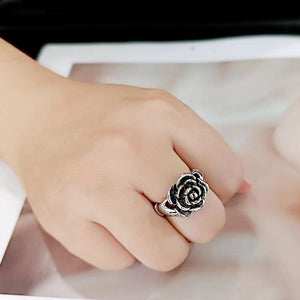 TK3870 - High polished (no plating) Stainless Steel Ring with NoStone in No Stone