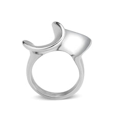 Load image into Gallery viewer, TK3879 - High polished (no plating) Stainless Steel Ring with NoStone in No Stone