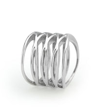 Load image into Gallery viewer, TK3884 - High polished (no plating) Stainless Steel Ring with NoStone in No Stone