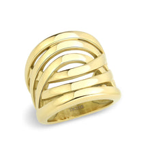 Load image into Gallery viewer, TK3885 - IP Gold(Ion Plating) Stainless Steel Ring with NoStone in No Stone