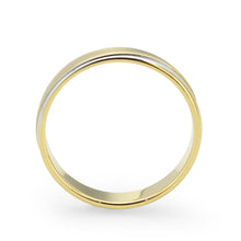 Load image into Gallery viewer, TK3918 - Two Tone IP Gold (Ion Plating) Stainless Steel Ring with NoStone in No Stone