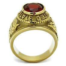 Load image into Gallery viewer, TK414706G - IP Gold(Ion Plating) Stainless Steel Ring with Synthetic Synthetic Glass in Siam