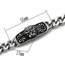 Load image into Gallery viewer, TK436 - High polished (no plating) Stainless Steel Bracelet with No Stone