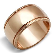 Load image into Gallery viewer, GL213 - IP Rose Gold(Ion Plating) Brass Ring with No Stone