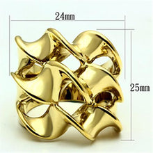 Load image into Gallery viewer, GL288 - IP Gold(Ion Plating) Brass Ring with No Stone