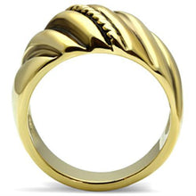 Load image into Gallery viewer, GL289 - IP Gold(Ion Plating) Brass Ring with Epoxy  in Jet