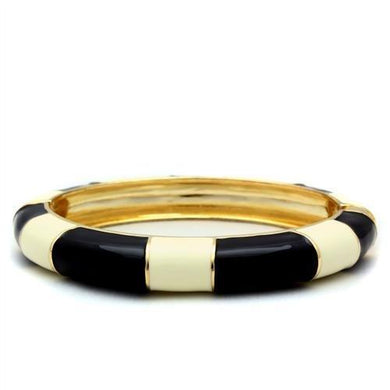 LO1959 - Gold White Metal Bangle with No Stone