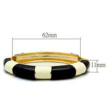 Load image into Gallery viewer, LO1959 - Gold White Metal Bangle with No Stone