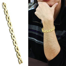 Load image into Gallery viewer, LO2426 - Gold Brass Bracelet with No Stone