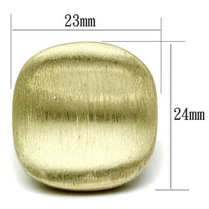 LO2473 - Gold & Brush Brass Ring with No Stone