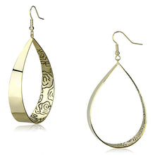 Load image into Gallery viewer, LO2721 - Gold Iron Earrings with No Stone