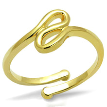 Load image into Gallery viewer, LO4000 - Flash Gold Brass Ring with No Stone