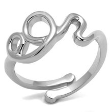 Load image into Gallery viewer, LO4001 - Rhodium Brass Ring with No Stone