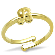 Load image into Gallery viewer, LO4026 - Flash Gold Brass Ring with No Stone