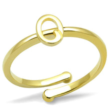 Load image into Gallery viewer, LO4036 - Flash Gold Brass Ring with No Stone