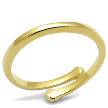 Load image into Gallery viewer, LO4040 - Flash Gold Brass Ring with No Stone