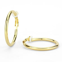 Load image into Gallery viewer, LO4682 - Gold Brass Earrings with No Stone