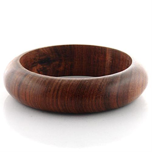 LO751 -  Wood Bangle with No Stone