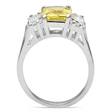 Load image into Gallery viewer, SS012 - Silver 925 Sterling Silver Ring with AAA Grade CZ  in Topaz