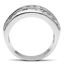 Load image into Gallery viewer, SS022 - Silver 925 Sterling Silver Ring with AAA Grade CZ  in Clear