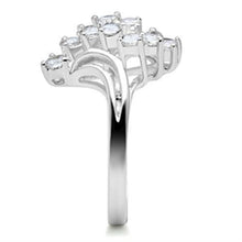 Load image into Gallery viewer, SS033 - Silver 925 Sterling Silver Ring with AAA Grade CZ  in Clear