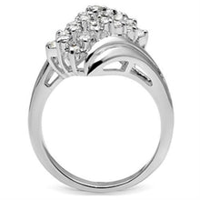 Load image into Gallery viewer, SS038 - Silver 925 Sterling Silver Ring with AAA Grade CZ  in Clear