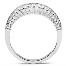 Load image into Gallery viewer, SS044 - Silver 925 Sterling Silver Ring with AAA Grade CZ  in Clear