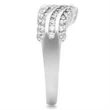 Load image into Gallery viewer, SS051 - Silver 925 Sterling Silver Ring with AAA Grade CZ  in Clear