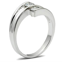 Load image into Gallery viewer, SS064 - Silver 925 Sterling Silver Ring with AAA Grade CZ  in Clear