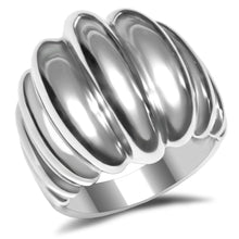 Load image into Gallery viewer, TK035 - High polished (no plating) Stainless Steel Ring with No Stone