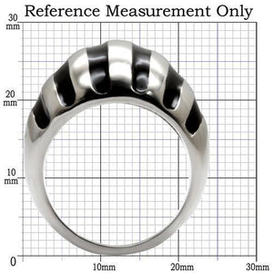 TK038 - High polished (no plating) Stainless Steel Ring with No Stone