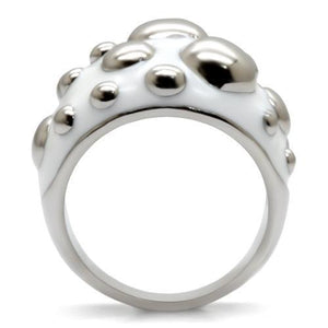 TK042 - High polished (no plating) Stainless Steel Ring with No Stone