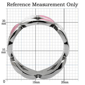 TK051 - High polished (no plating) Stainless Steel Ring with No Stone