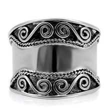 Load image into Gallery viewer, TK052 - High polished (no plating) Stainless Steel Ring with No Stone