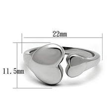 Load image into Gallery viewer, TK1000 - High polished (no plating) Stainless Steel Ring with No Stone