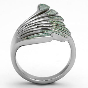 TK1001 - High polished (no plating) Stainless Steel Ring with No Stone