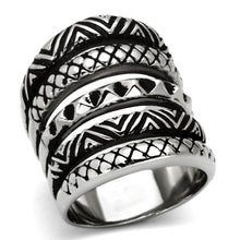 Load image into Gallery viewer, TK1008 - High polished (no plating) Stainless Steel Ring with No Stone