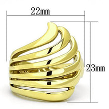 Load image into Gallery viewer, TK1028 - IP Gold(Ion Plating) Stainless Steel Ring with No Stone