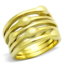 Load image into Gallery viewer, TK106G - IP Gold(Ion Plating) Stainless Steel Ring with No Stone