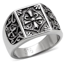 Load image into Gallery viewer, TK127 - High polished (no plating) Stainless Steel Ring with No Stone