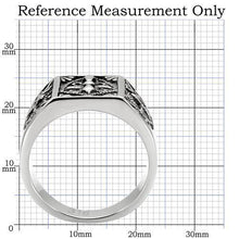 Load image into Gallery viewer, TK127 - High polished (no plating) Stainless Steel Ring with No Stone